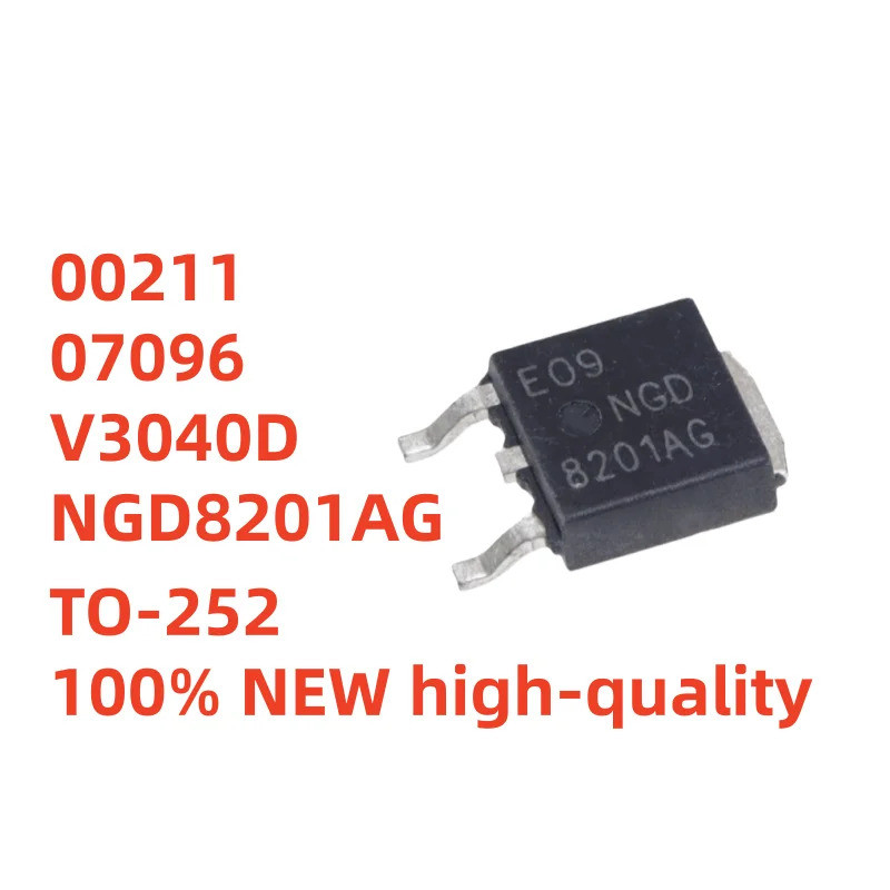 5 Chiếc NGD8201AG V3040 00211 FDD07096 V3040D 8201AG 07796 TO-252 Hiệu Ứng Trường Transistor