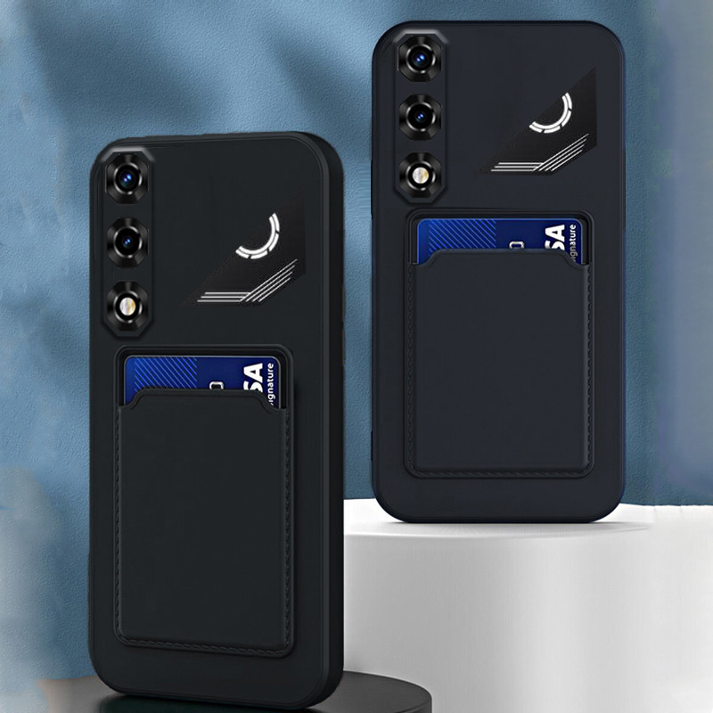 Ốp lưng ZTE Nubia NEO 5 Pro Nubia NEO 5 GT Ốp Lưng Khe Cắm Thẻ Silica Gel Mềm Giá Đỡ Ví Dành Cho ZTE