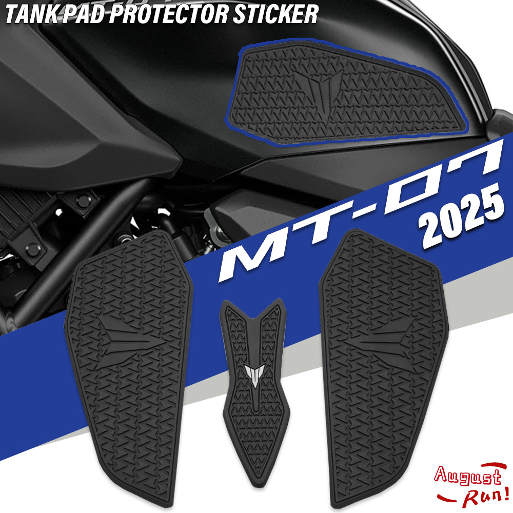 2025 MỚI Xe Máy Bên Xe Tăng Miếng Lót Bảo Vệ Miếng Dán Decal Khí Đầu Gối Cầm Dành Cho Xe Yamaha MT07