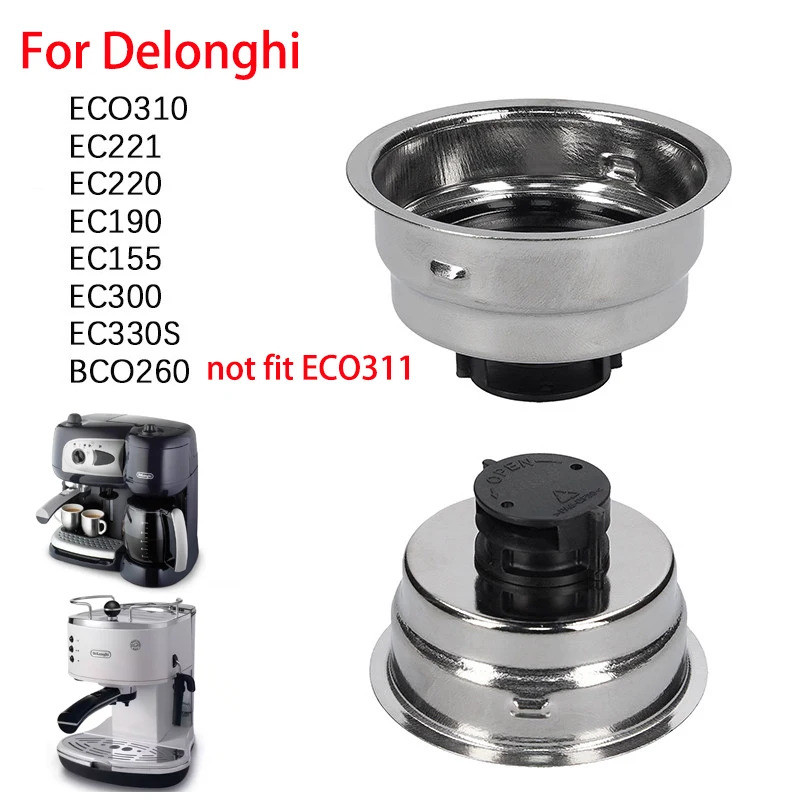 Giỏ lọc De 'Longhi 51mm Giỏ lọc cà phê 1 / 2 cốc thích hợp cho máy pha cà phê De 'Longhi BCO260 EC15