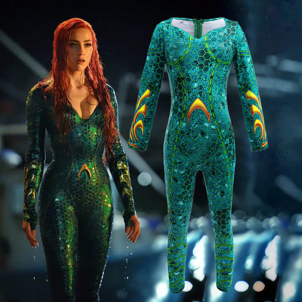 Bé Gái Aquaman Meila Trình Diễn Trang Phục Hóa Trang Halloween Cosplay Trang Phục Hóa Trang Phù Hợp 