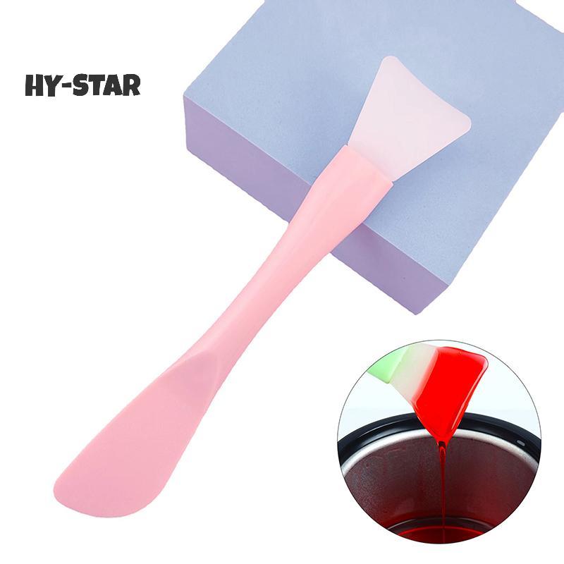 HY-STAR> Double Head Silicone waxing spatulas không dính cơ thể tẩy lông Applicator Sticks