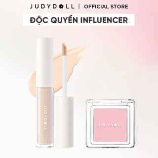 [KOL S1] Judydoll Combo Kem che khuyết điểm và má hồng đơn Traceless Cloud-Touch Concealer 3.2g & Single Blush 2g