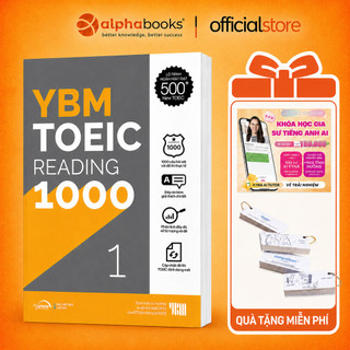 Sách – YBM TOEIC Reading 1000 Vol 1 – Kèm Lời Giải Chi Tiết (Gamma Books)