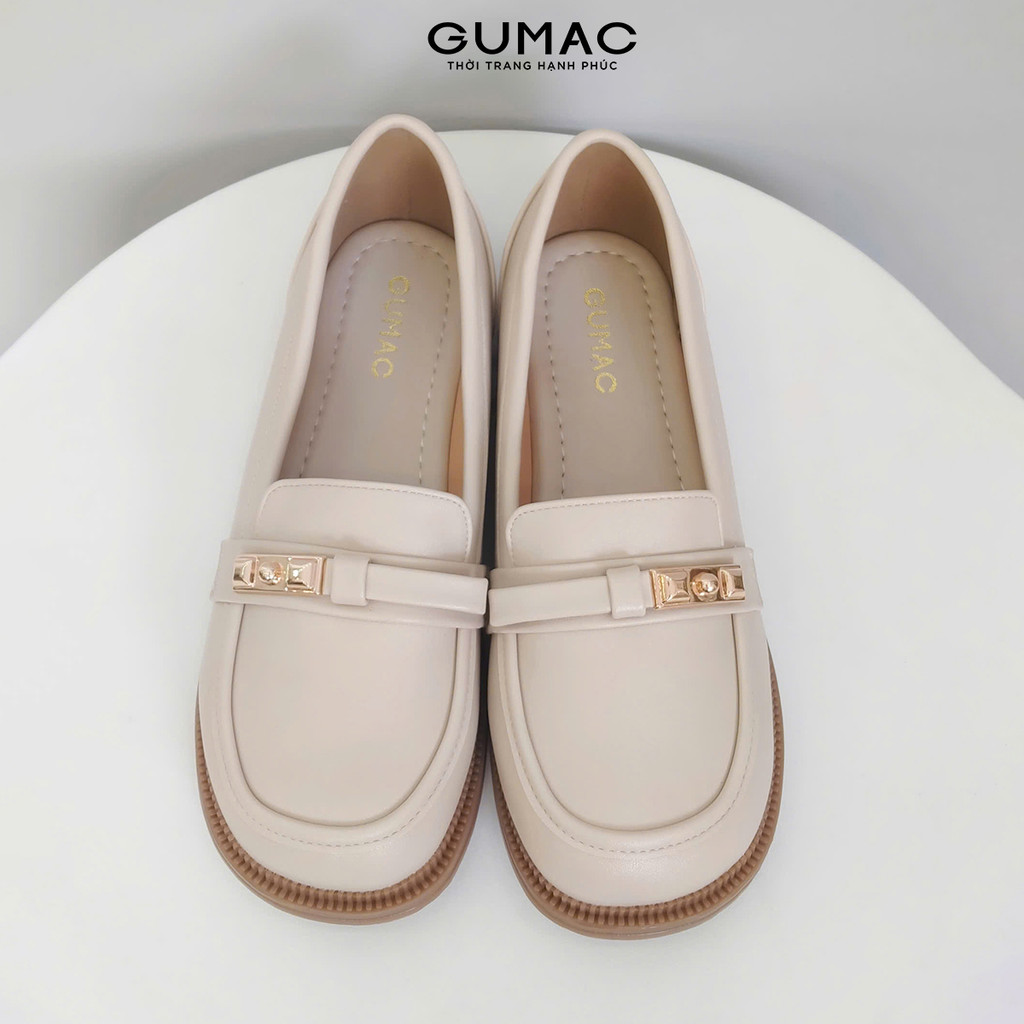 Giày búp bê GUMAC phối phụ kiện cơ bản êm chân GF12006