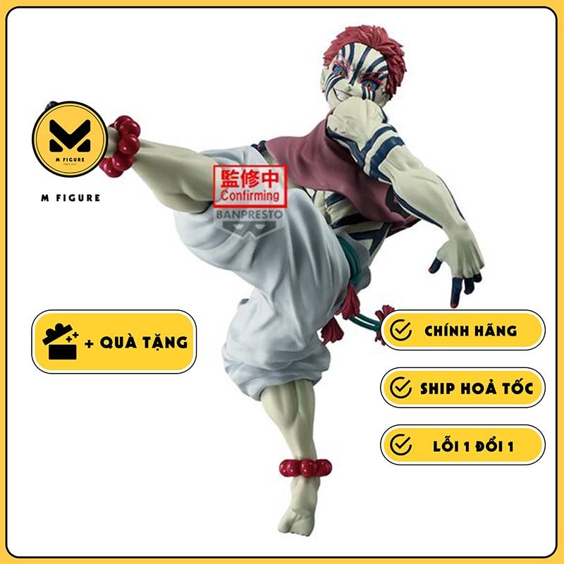 MÔ HÌNH Akaza - Kimetsu no Yaiba - Maximatic (Bandai Spirits) FIGURE CHÍNH HÃNG