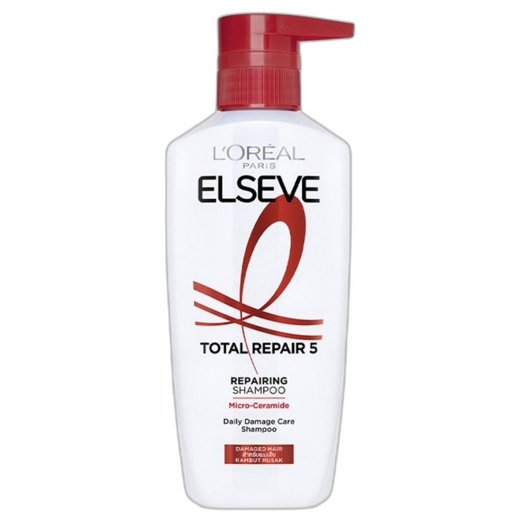 LOREAL [loral] Dầu gội Elseve Total Repair 5, 620ml, 1 cái / Dầu gội Hàn Quốc / Sửa chữa hư hỏng / C