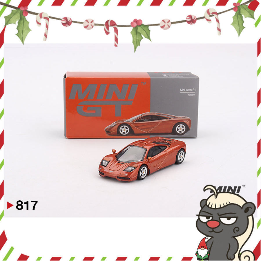 [HÀNG CÓ SẴN]  Mô hình xe Mini GT 1:64 McLaren F1 Yquem 817