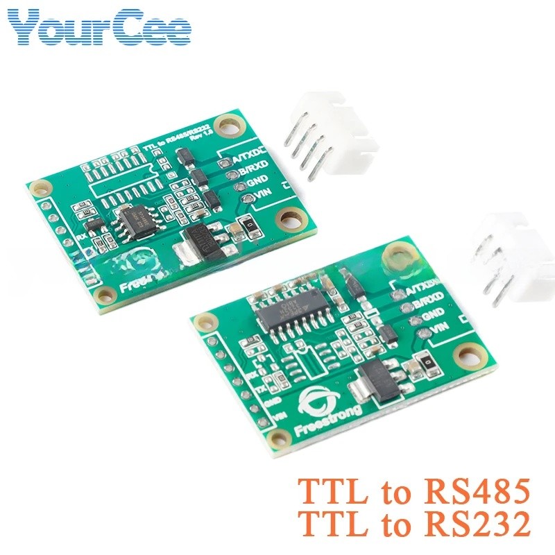 2 Cái / 1 Cái TTL-485 TTL-232 TTL Sang RS232 RS485 Chuyển Đổi Bảng Mô Đun 3.3V Thích Hợp MCore PCB