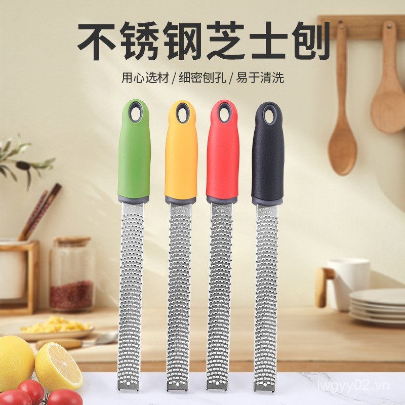 Crumb Peeling Grater Planer Phô Mai Planer Chocolate 304 Grater Lemon Planer Thép không gỉ ZPVL