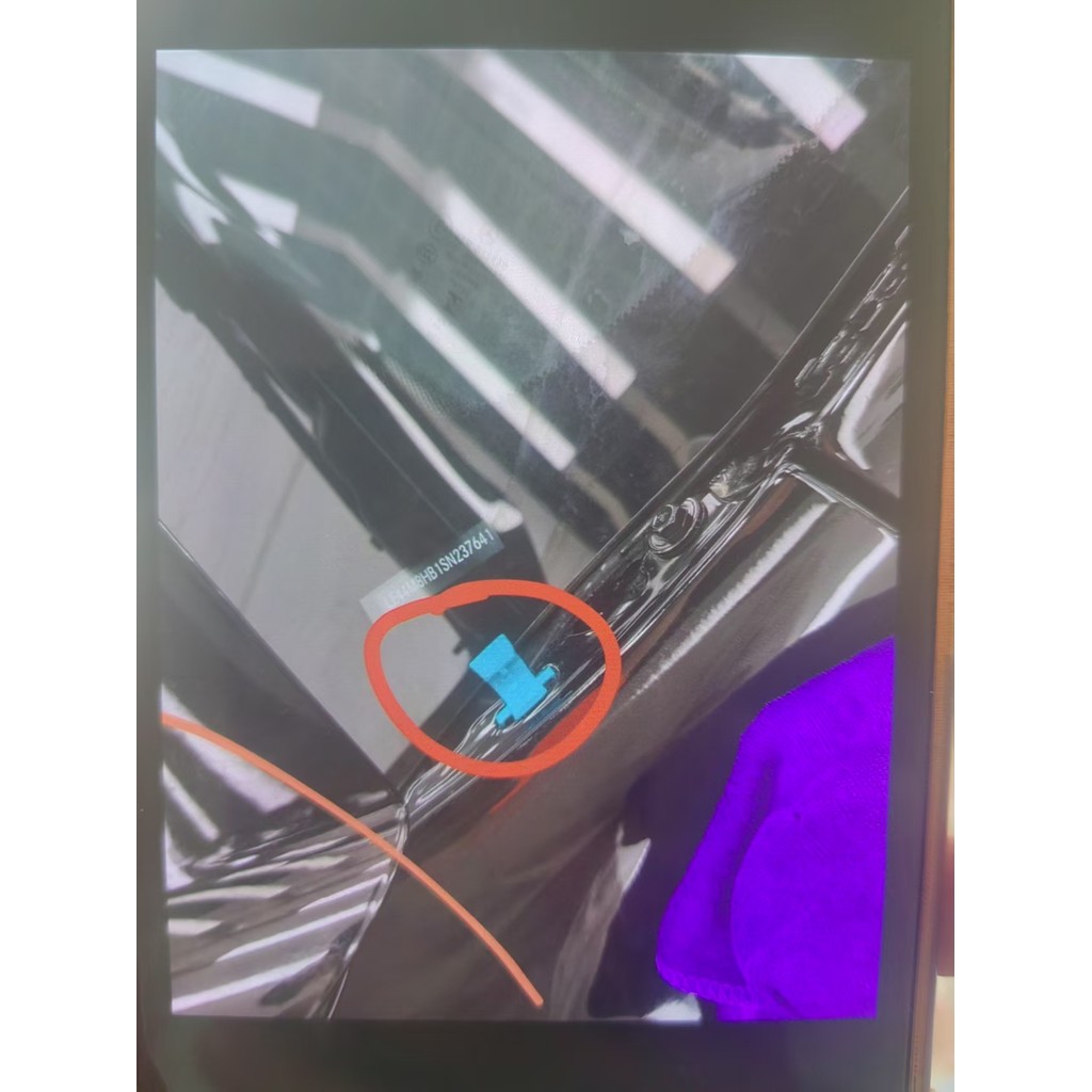 Mercedes-Benz GLB200 GLB220 GLB260 GLB35 Bánh Trước Viền Khóa Mái Viền Kẹp