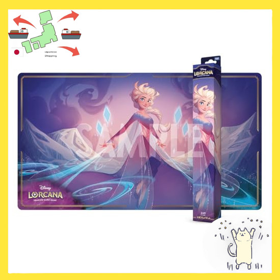 [Japanese Version] TAKARA TOMY Disney Lorquana TCG Japanese Official Playmat "Elsa: The Fifth Spirit