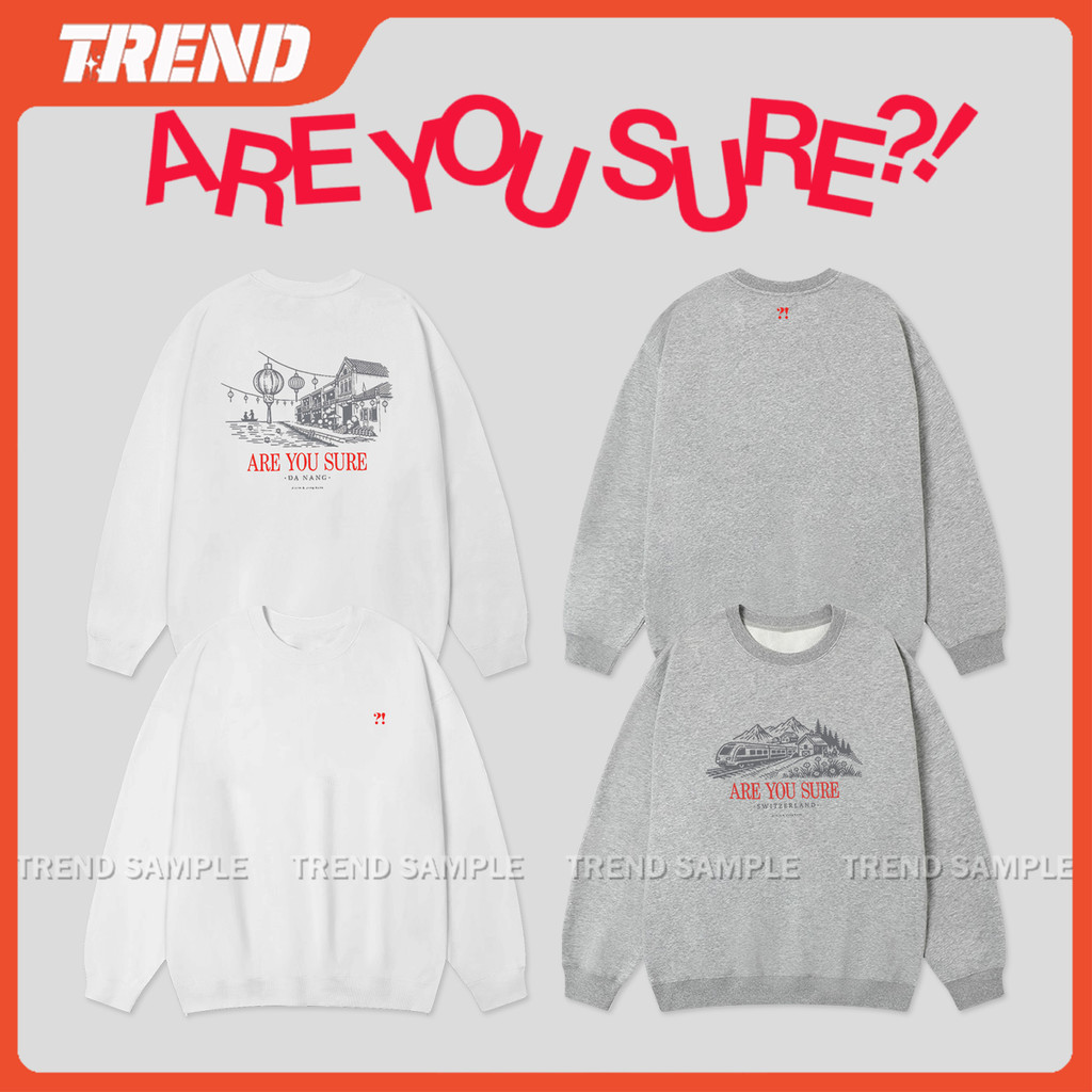 [Chất lượng cao] 2025 BANGTAN JUNGKOOK JIMIN "Are You Sure? Season2" MERCH Cotton Cổ Tròn Áo Vintage