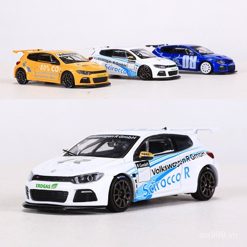 MNOW [Cash commodity and quick delivery]GCD 1:64Volkswagen Scirocco R Street bike Simulated Alloy Ca