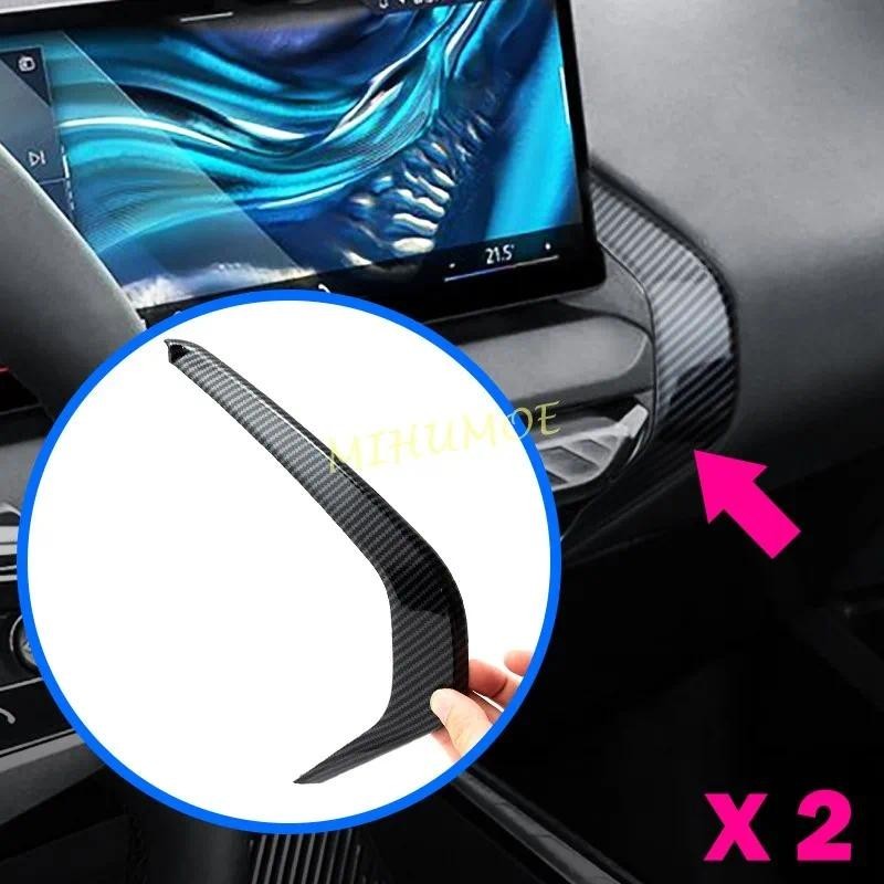 Sợi Carbon Nội Thất Điều Khiển Trung Tâm Dải Viền Đúc Cho Xe BMW X3 G45 2025 2026 Phụ Kiện