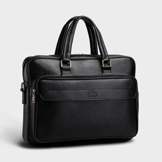  Cặp Công Sở Lata  Thời trang nam basic đựng laptop 14 inch - Cặp da CA26  