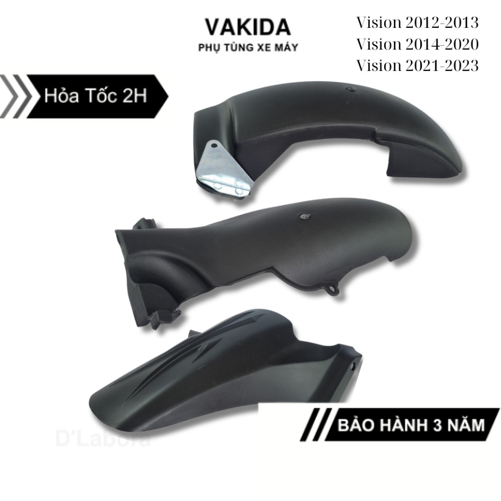 Dè Chắn Bùn Vision, Dè Vision 2012-2013 2014-2020 2021-2024, Tấm Chắn Bùn Xe Vision, Phụ Kiện Xe Máy