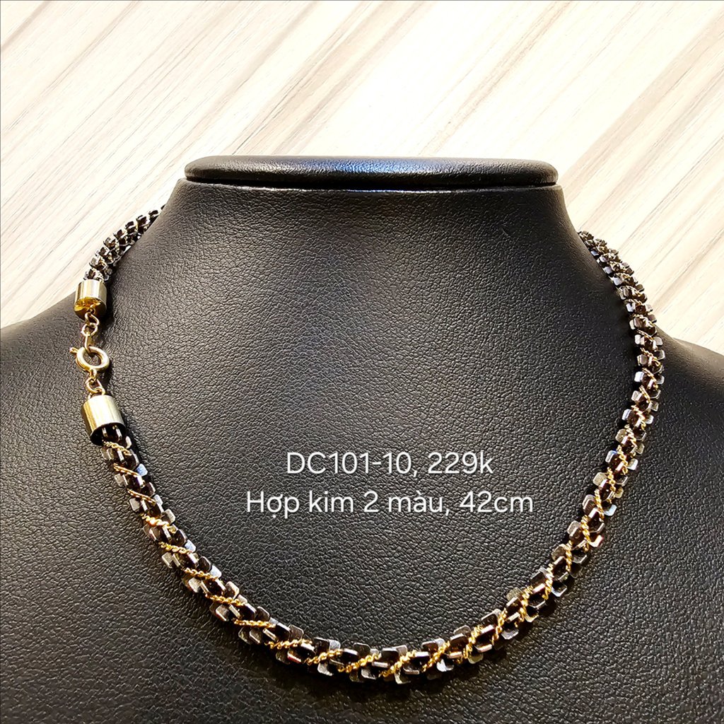 Dây chuyền xi Nhật vintage, xi cao cấp (đã dùng), mã DC101