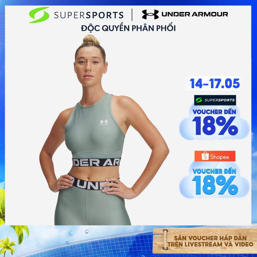 Áo Ba Lỗ Nữ Under Armour Heatgear Rib - 1388694-348