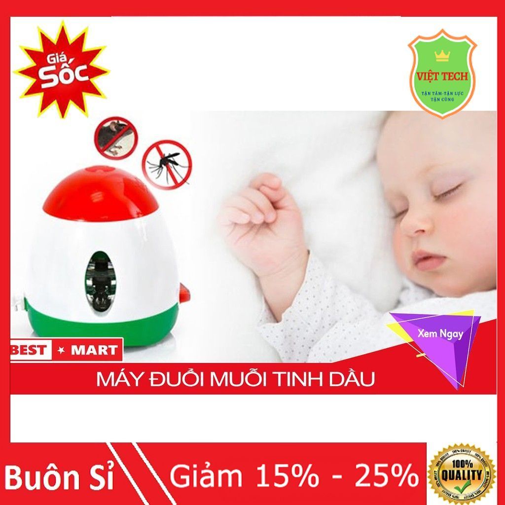Máy xông tinh dầu đuổi muỗi