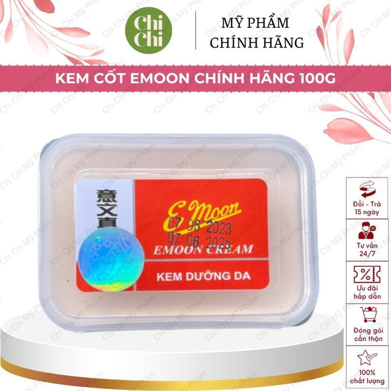 [Chính Hãng] Kem Emoon Hũ Vuông 100g- Phôi Kem Kích Trắng Da Ngậm Nước Cấp Tốc Dưỡng Trắng Chuyên Sâ