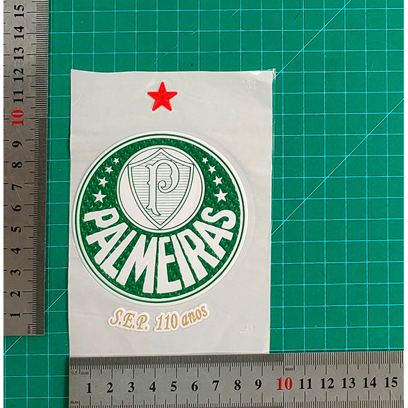 Palmeiras Team Crest (TPU) Logo Jersey Số chữ cái Nhãn dán truyền nhiệt Đồ dùng áo bóng đá