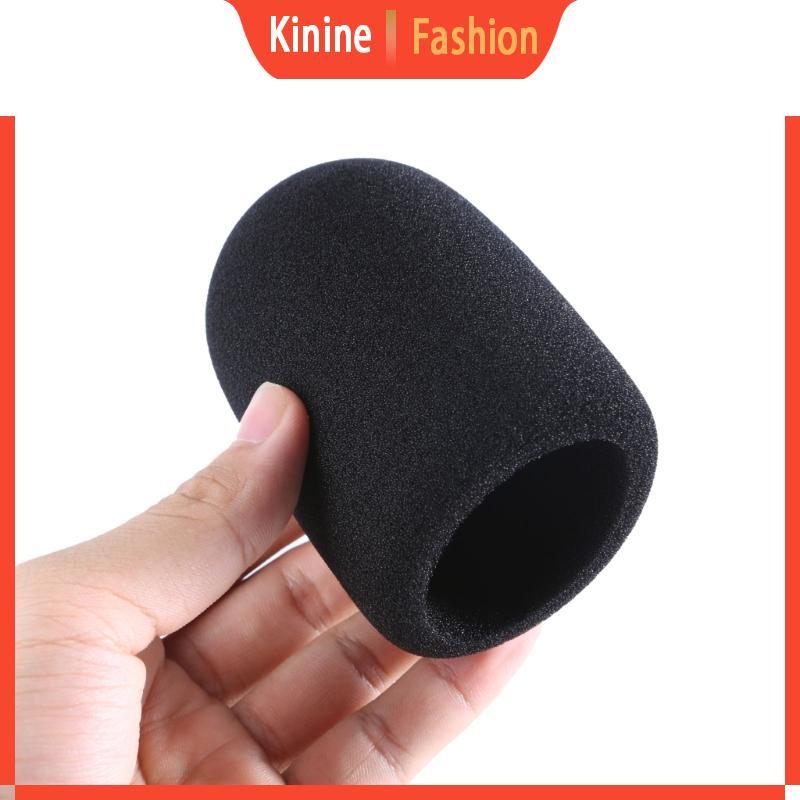 KIN Micro Kính Chắn Gió Muff Cho AT2020 AT2035 Mic Xốp Mic Cover Ghi Âm Trong Suốt