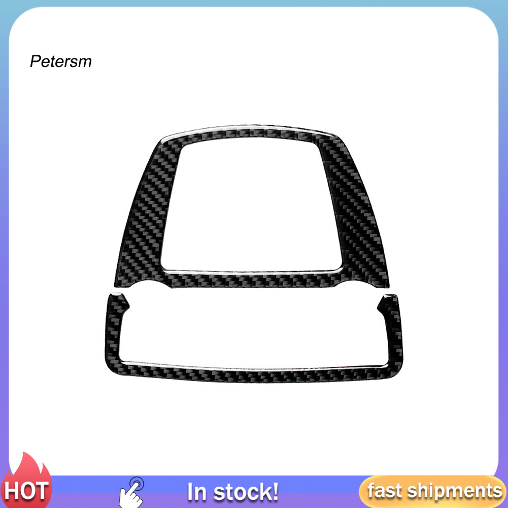 PP Sợi Carbon Đèn Đọc Sách Viền Bao Miếng Dán Nội Thất Cho Xe BMW 5 Series F10 5GT