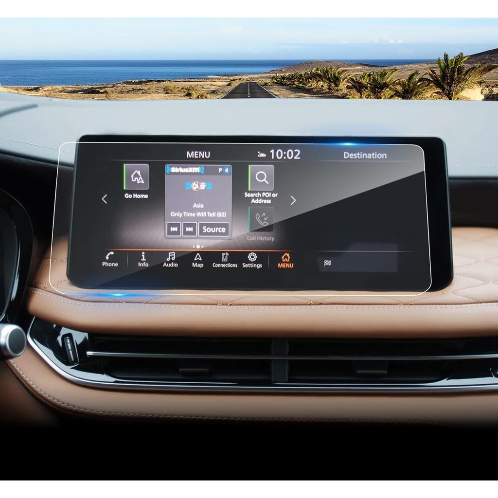 2022-2025 2026 QX60 Tấm bảo vệ màn hình cho Infiniti QX60 (Pure / Luxe / Sensory / Sport / Autograph