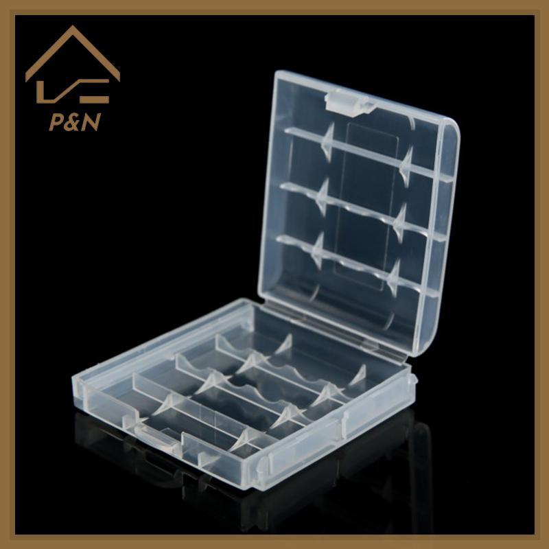 [P & N} AAA / AA sang C / D Hộp lưu trữ pin tế bào tổ hợp AAA AA Hộp chuyển đổi hộp đựng [VN]