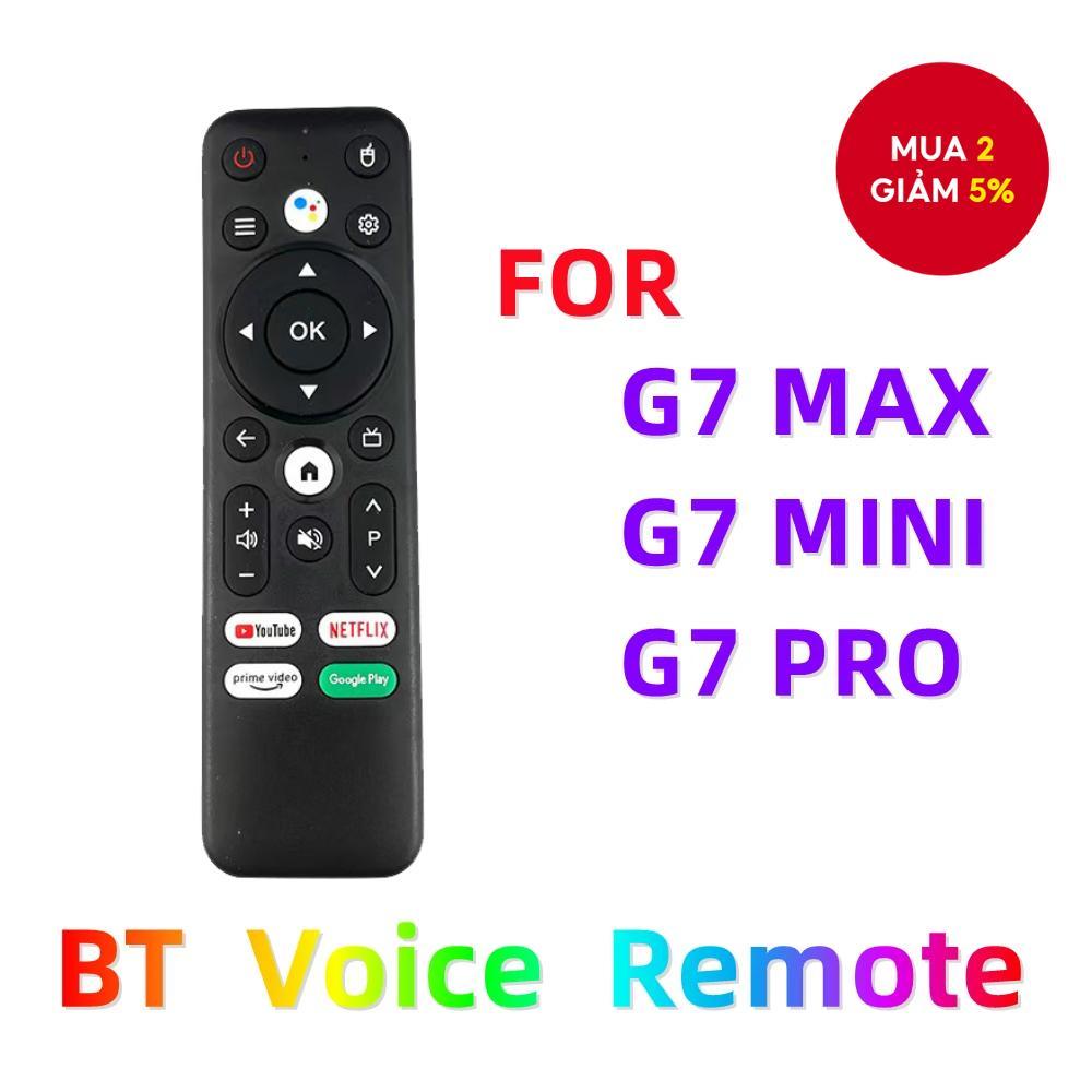 Điều khiển từ xa bằng giọng nói Bluetooth cho G7 STICK G7 PRO G7 MINI G7 MAX đầu thu truyền hình điề