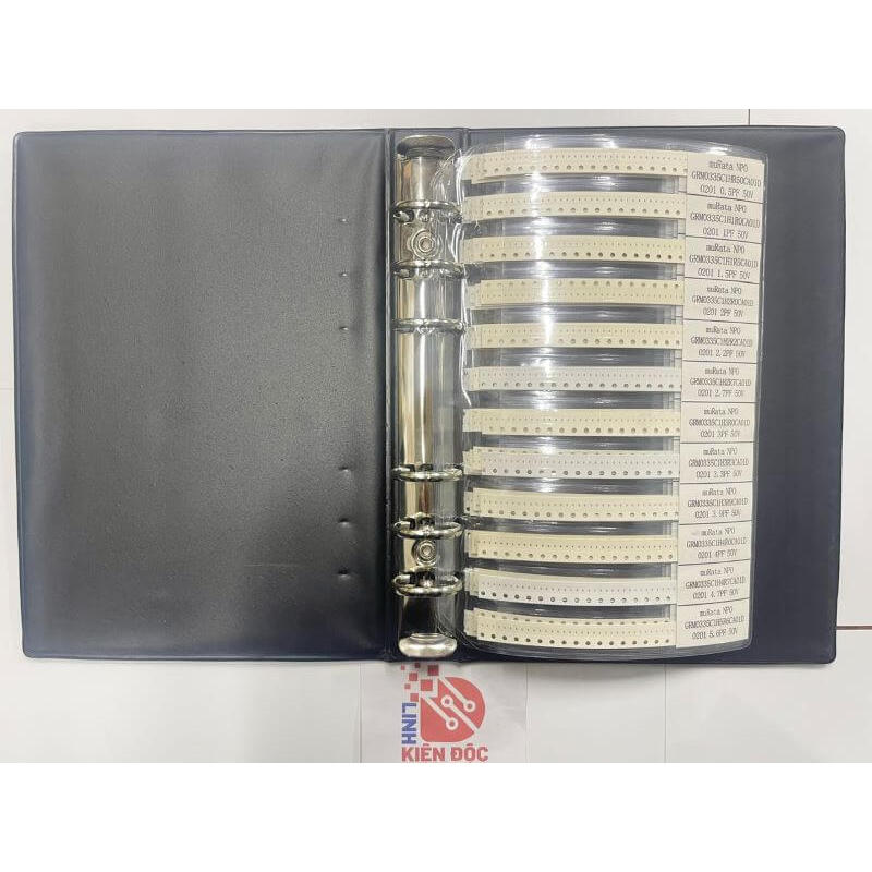 0201 Sách tụ điện có 51 loại tụ điện mỗi loại 50 chiếc