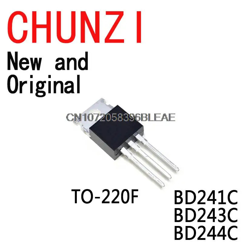 10 Chiếc Mới Và Chính Hãng TO-220F BD241 BD243 BD244 BD241C BD243C BD244C chip ic Còn Hàng LHHY