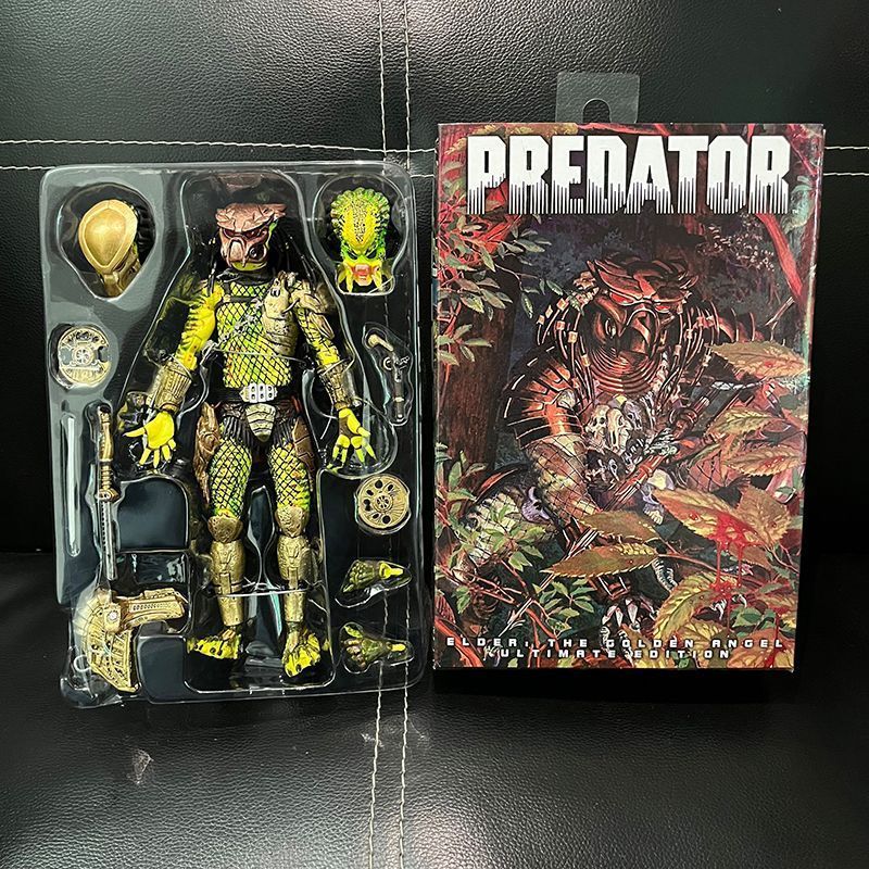 NECA Predator Golden Angel Predator Deluxe Edition Mô hình nhân vật hành động Mô hình bán chạy