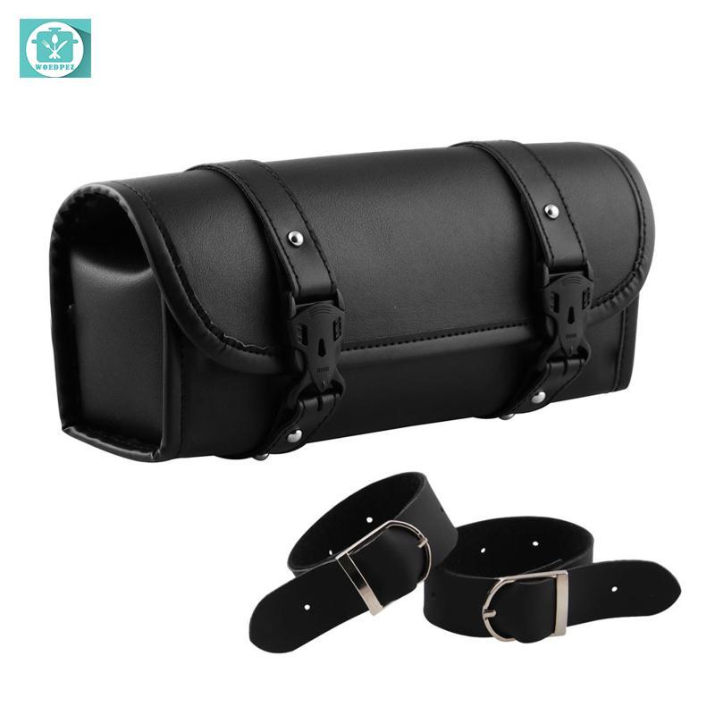 Retro Motorcycle Front Fork Handlebar Bag Tool Side Pack For  Tool Bag