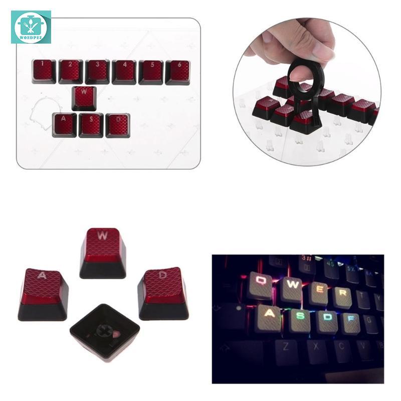 Woedpez Bàn Phím Cơ Keycap Cho Corsair K70 K95 K90 K63 K65 Keycaps Bàn Phím