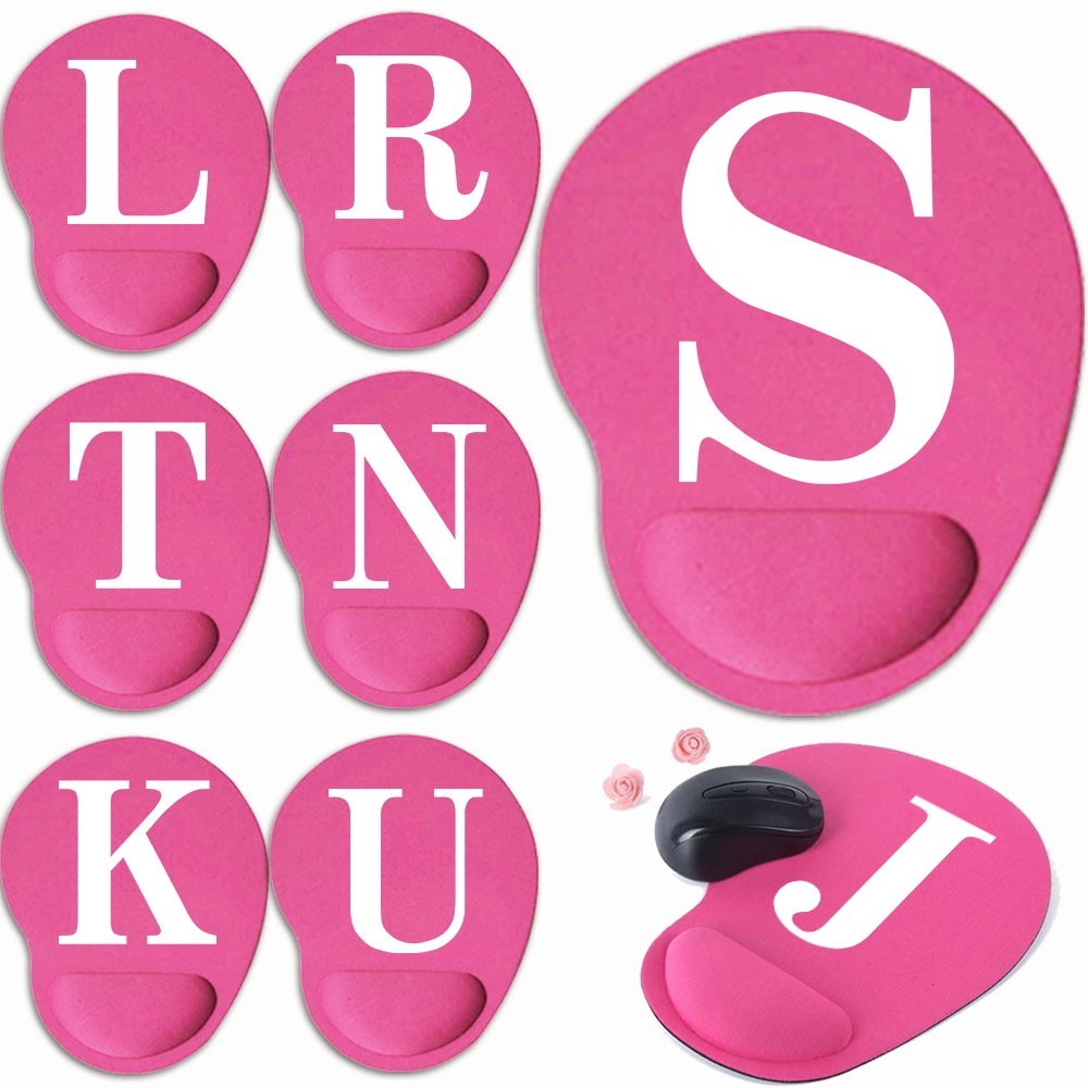 Ergonomic support Wrist strap  Simple study and office oval  thickened wrist support  White Series