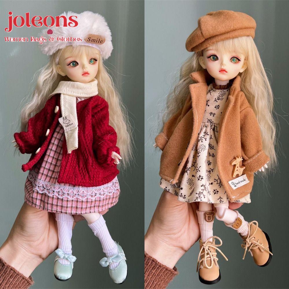 Quần áo búp bê JOLEONS 30cm, Bộ trang phục búp bê BJD đa phong cách Mini 1 / 6, Váy búp bê hoạt hình
