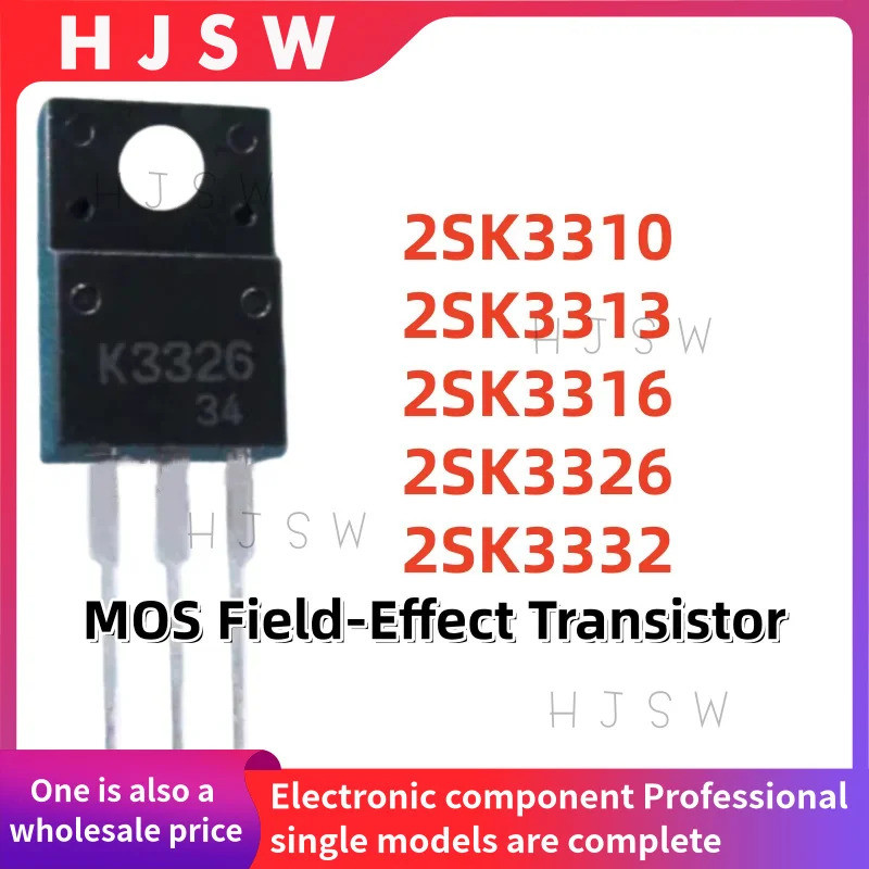 5 CÁI 2SK310 2SK3313 2SK3316 2SK3326 2SK3332 K3310 K3313 K3316 K3326 K3332 TO-220F MOS Bộ chuyển đổi