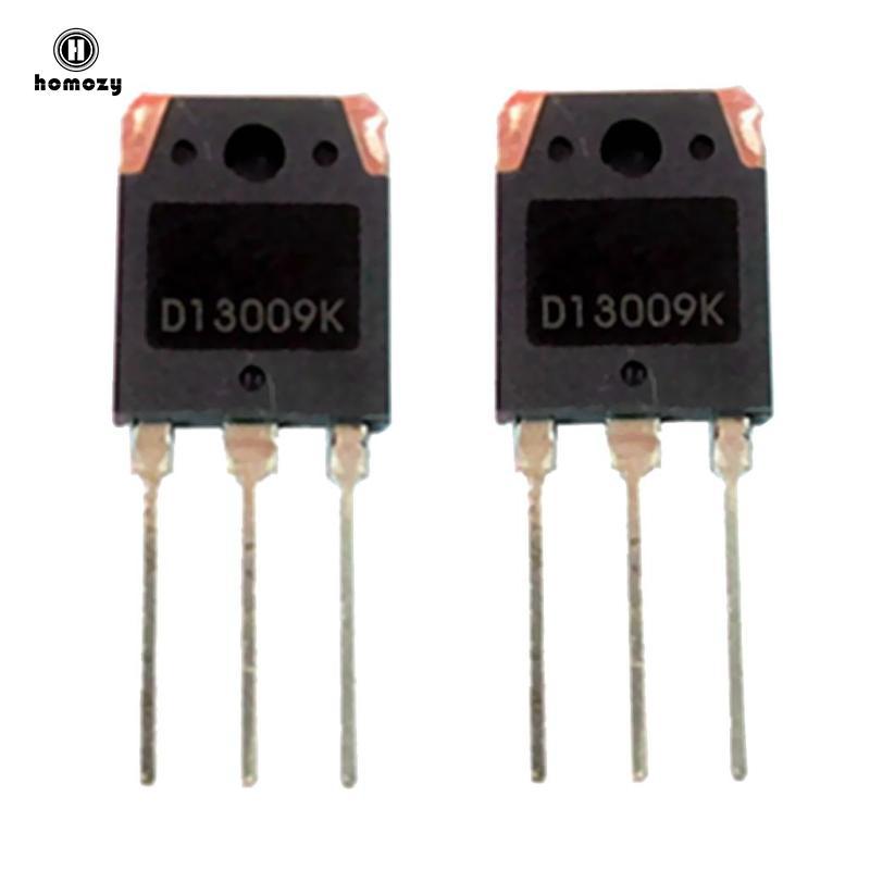 1 Cặp Mới D13009K Transistor D13009 NPN TO3-P Van Pha Lê 3 Chân 100W 12A