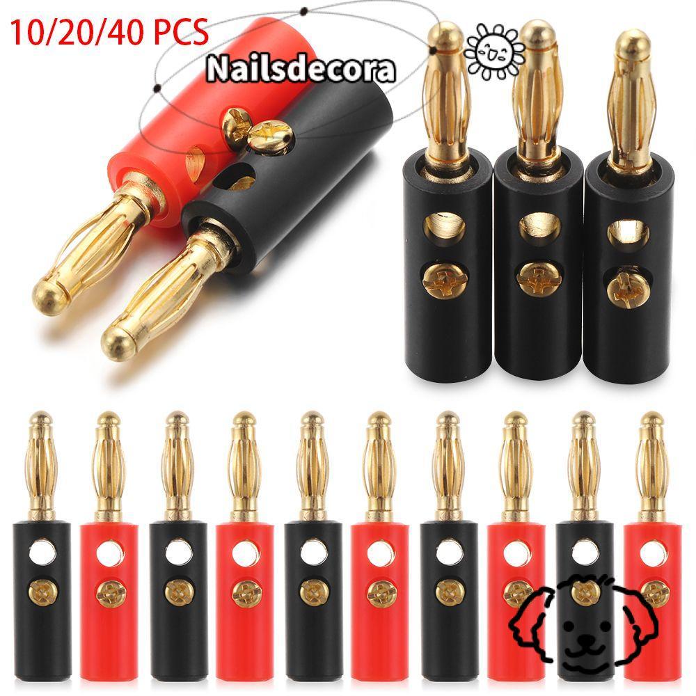 NAILS Banana Plugs Adapter 4mm Điện tử tiêu dùng Jack âm thanh