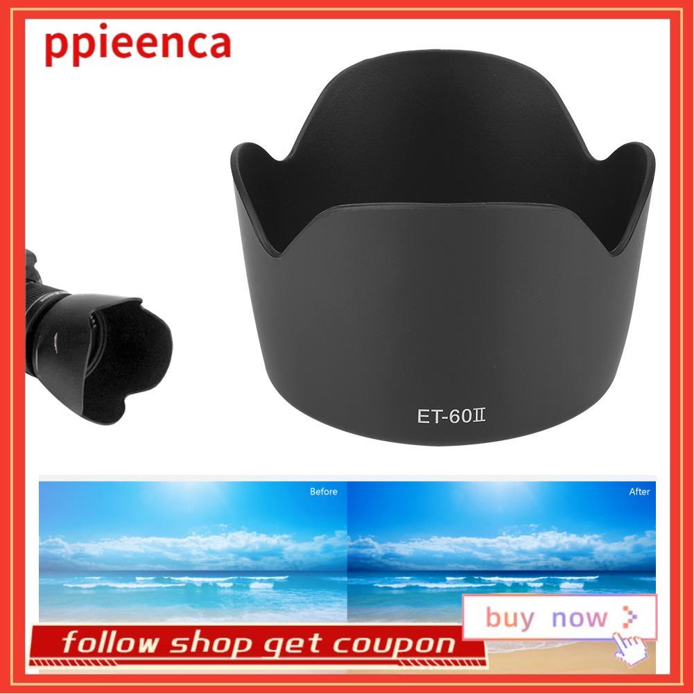 ppieenca Camera Lens Hood Shade cho EF 75-300mm f/4-5.6 III USM/EF-S 55-250mm là Thay thế ET-60 II (