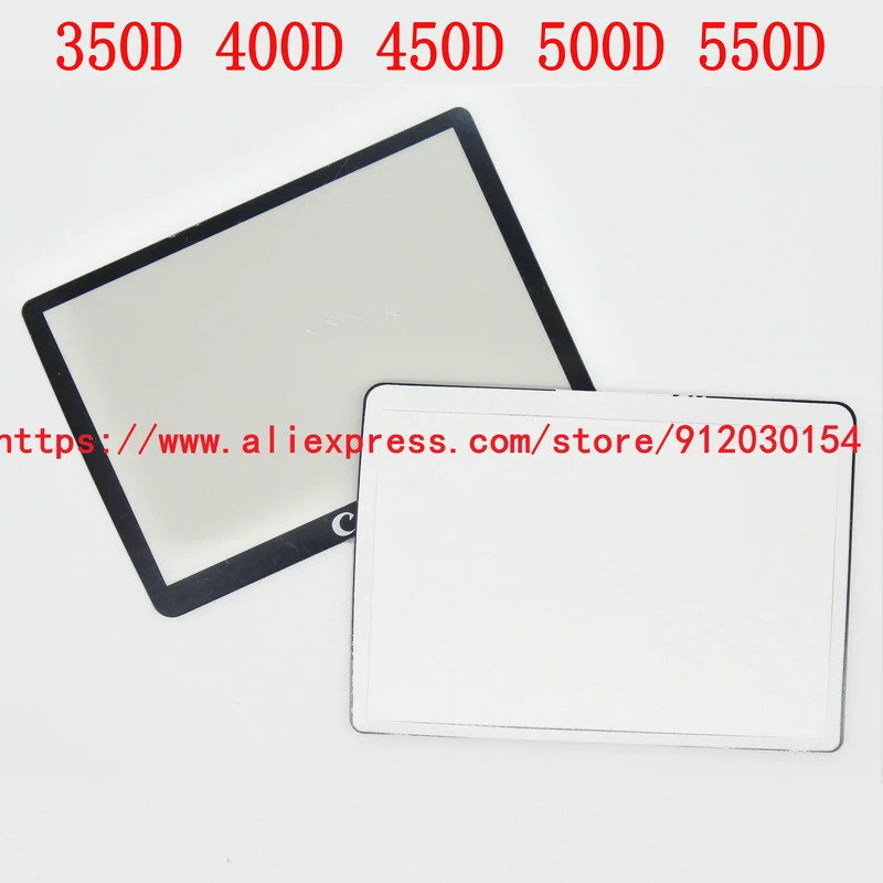 1 Cái / Màn Hình LCD Mới Màn Hình Hiển Thị Cửa Sổ (Acrylic) Kính Ngoài Cho CANON EOS 350D 400D 450D 