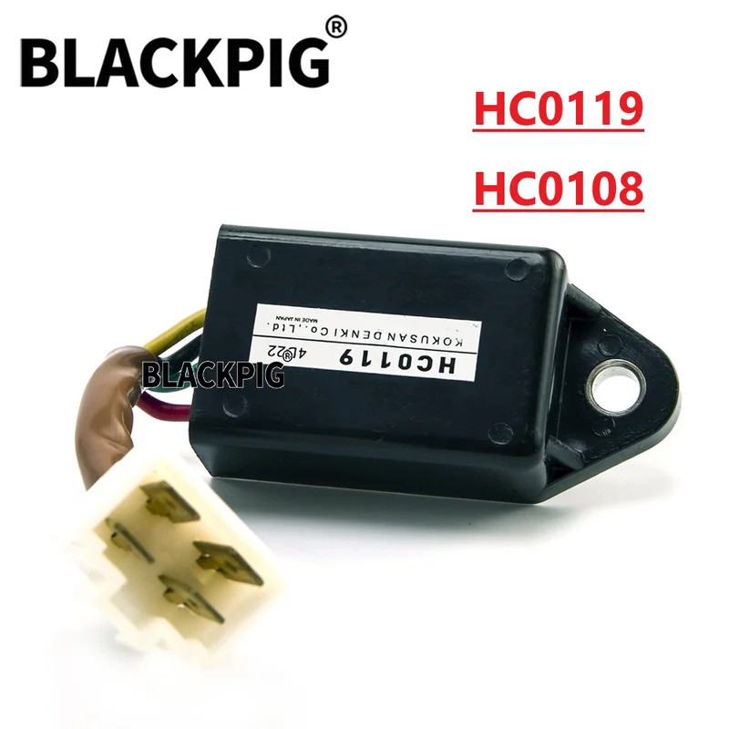 Phụ tùng máy xúc HCO119 HCO108 chất lượng cao Yanmar Engine Stall Start Preheat Time Relay