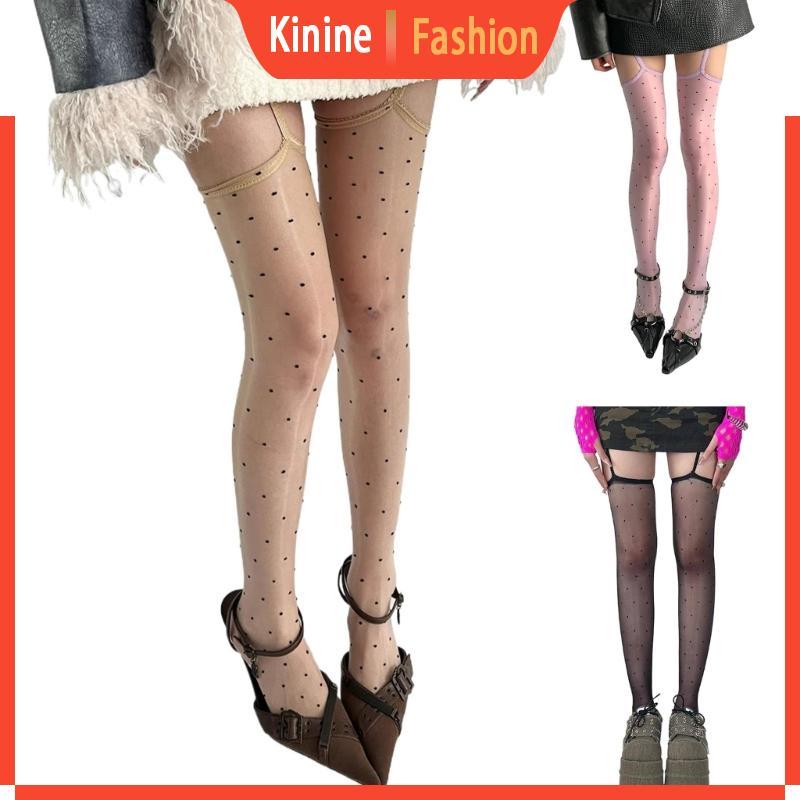 KIN Oil Glossy Pantyhose Quần lụa Stocking Suspender Quần đùi Stocking