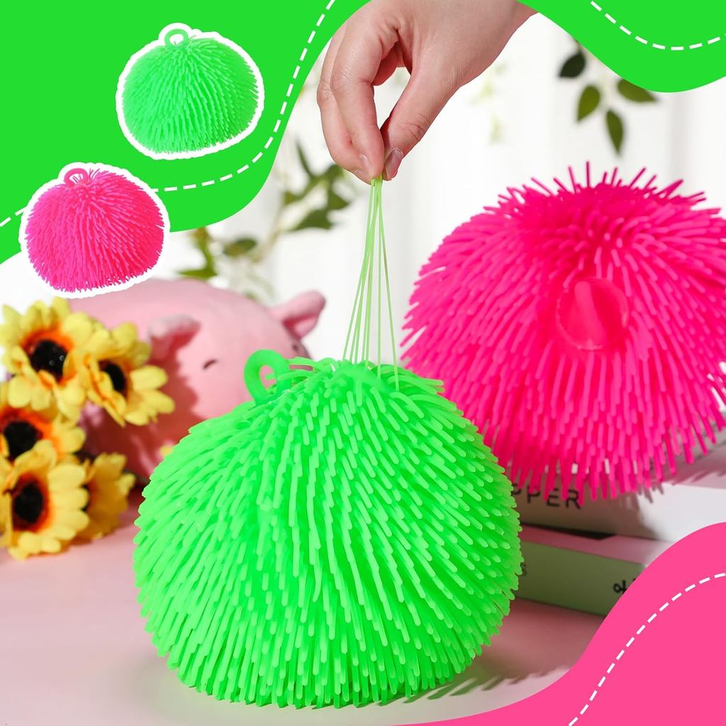 Puffer Ball 17cm Đồ chơi giảm căng thẳng giác quan Bóp nảy Chơi cho trẻ em Lớp học ủng hộ bữa tiệc