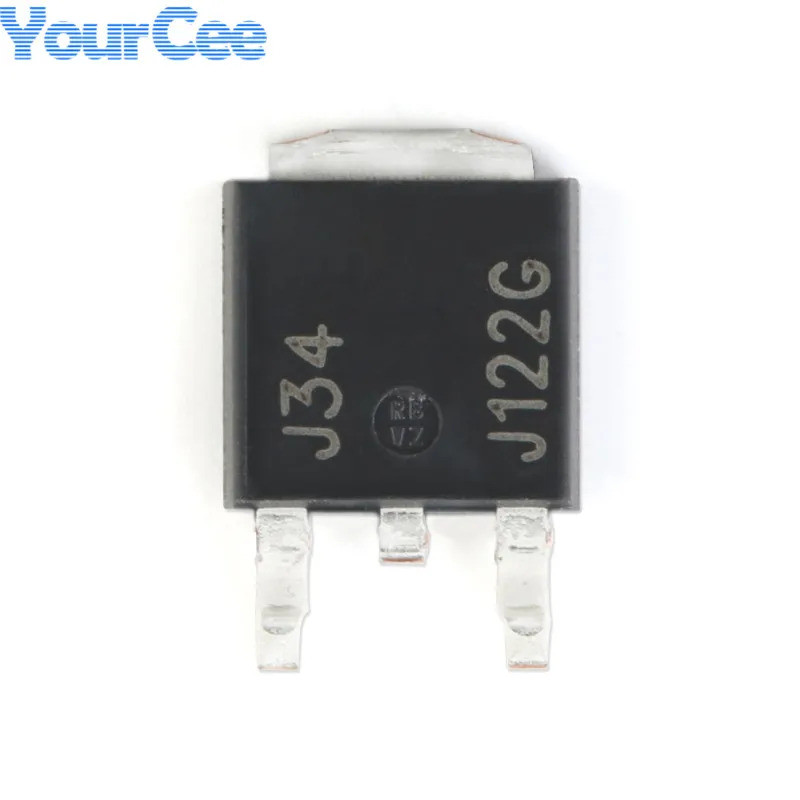 5 Cái / 2 Chiếc MJD122T4G J122G TO-252-2 MJD122 MJD122T4 NPN Darlington Tube 100V / 8A SMD Transisto