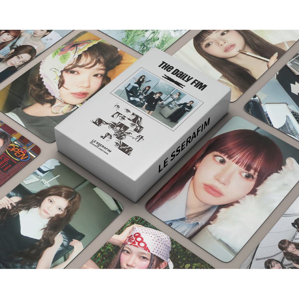 55 Cái / hộp Mùa 2026 Lời chào DIFFERENT Nhật Bản Mini Album Photocards HOT CRAZY DỄ DÀNG Lomo Cards