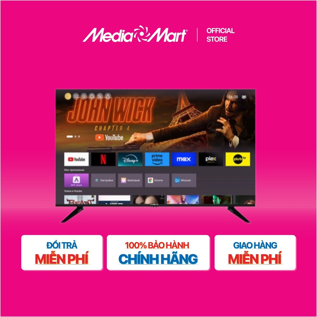 [MEDIAMART] - Smart Tivi Coex 43 inch 43UT7002X 2K Android TV - FREESHIP,Bảo hànhchínhhãng