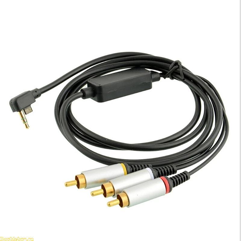 Doublebuy AV Cable Video 3RCA Dây nối dài thành phần